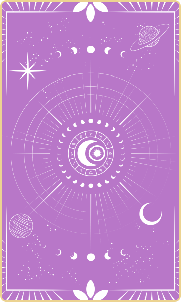 tarot card back